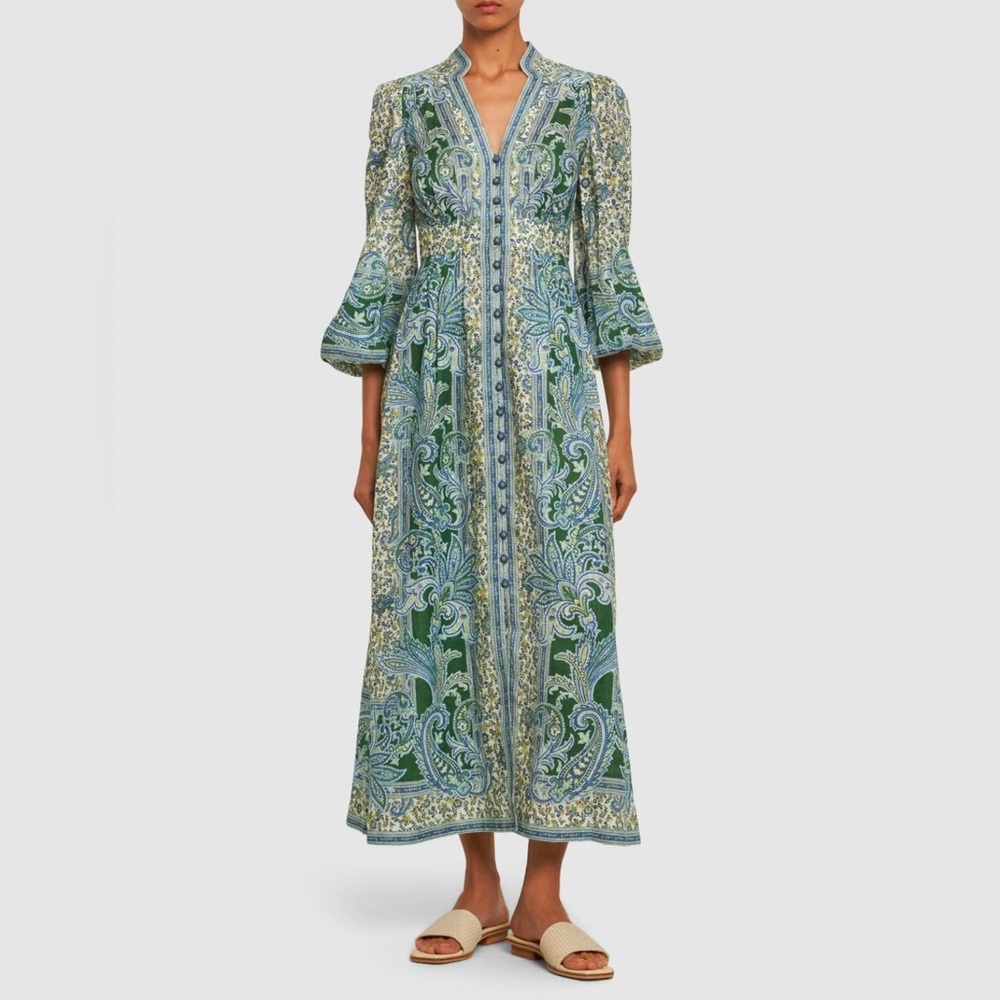 NWT Zimmermann Ottie Floral Maxi Dress